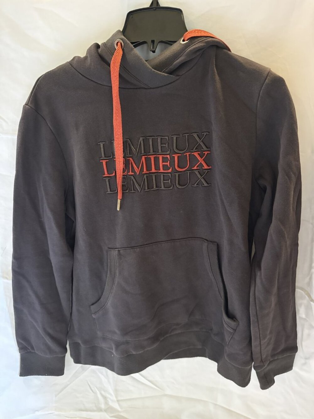 LeMieux Hoodie Charcoal Orange
